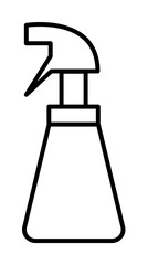 spray icon illustration on transparent background