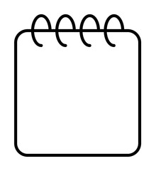 sport, calendar icon illustration on transparent background