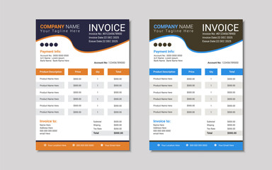 Invoice Design templates or Bill Payment form design