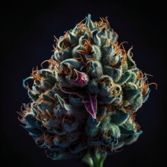 background with ganja bud for every stoner