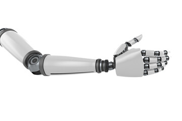 Graphic image of robotic arm