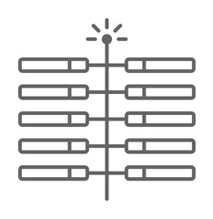 Diwali, fireworks, rocket icon illustration on transparent background