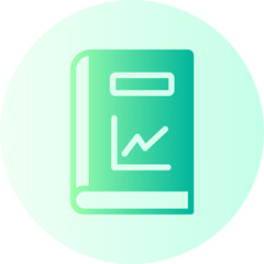 book gradient icon