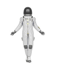 master astronaut is floating