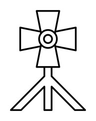 Photography, light icon illustration on transparent background