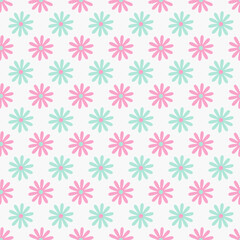Pastel Colored Seamless Pattern Digital Paper Background for Scrapbooking