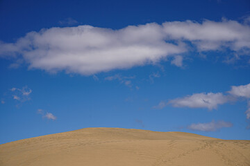 Gran Canaria, Maspalomas, Sand, Strand, Wasser, Meer, Sonne, D&uuml;nen, Dunas, Panorama, 