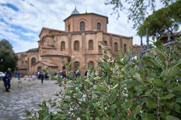 Beautifull church in the old city of Ravenna