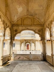 Alwar, Rajasthan 16 Jan 2023: City Palace of Alwar
