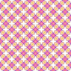 Multi color seamless abstract pattern. Background and backdrop. Multi Colored. Colorful ornamental design. Colored mosaic ornaments. Vector graphic illustration. EPS10.