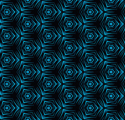 Multi color seamless abstract pattern. Background and backdrop. Multi Colored. Colorful ornamental design. Colored mosaic ornaments. Vector graphic illustration. EPS10.