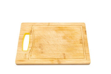 old kitchen board isolated on white background