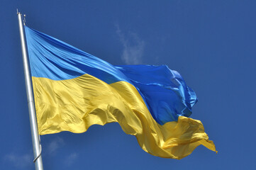 National flag of Ukraine