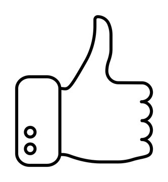 recommend clip art: hand everything is fine icon illustration on transparent background