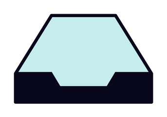 a shelf icon illustration on transparent background