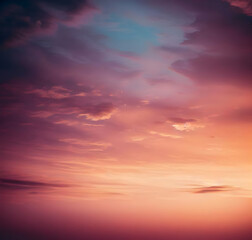 Fototapeta premium red sunset