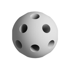 3d sphere icon design. Business presentation infographic graph element.