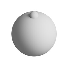 3d sphere icon design. Business presentation infographic graph element.