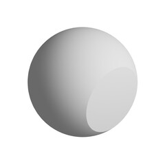 3d sphere icon design. Business presentation infographic graph element.