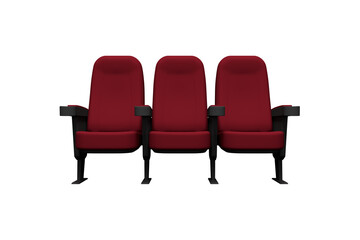 Obraz premium Three seats in row