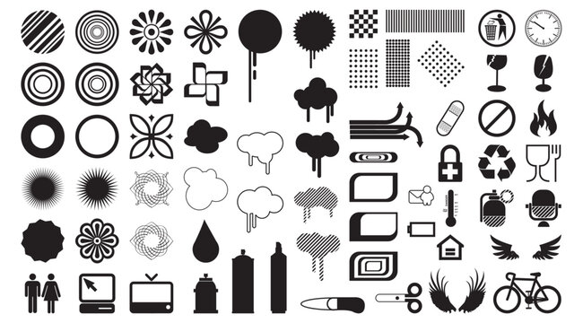 set of icons for web design