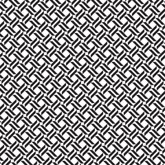 Vector seamless models. Modern stylish texture. Composition from regularly repeating geometrical element. Monochrome, simple. Vector illustrations.