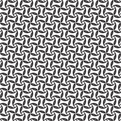 Vector seamless models. Modern stylish texture. Composition from regularly repeating geometrical element. Monochrome, simple. Vector illustrations.