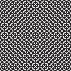 Vector seamless models. Modern stylish texture. Composition from regularly repeating geometrical element. Monochrome, simple. Vector illustrations.