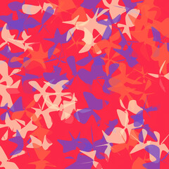 Vector abstract art blob pattern background. Modern liquid splashes of geometric shapes