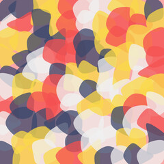 Vector abstract art blob pattern background. Modern liquid splashes of geometric shapes