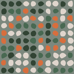 Fototapeta na wymiar Vector abstract art blob pattern background. Modern liquid splashes of geometric shapes
