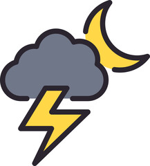 thunderstorm icon