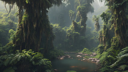 Rain Forest - Generative AI