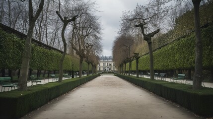 Fototapeta na wymiar Exploring the Beauty of Parisian Gardens