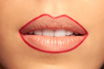 Fototapeta premium lips 12