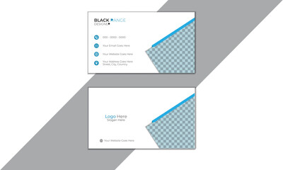 Creative and modern business Card. Flat gradation business card inspiration. Peach and Green Bubbles Business Card Layout.