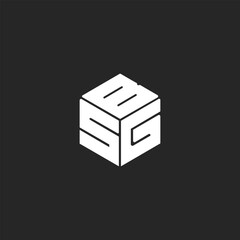 modern creative SBG logo designs 