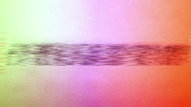 Freedom text on screen glitch effect