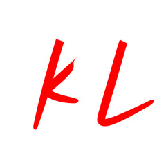 Sample alphabet font with Hand Drawn