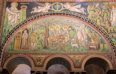 The Basilica of San Vitale is a late antique church in Ravenna, Italy. The sixth-century church is...