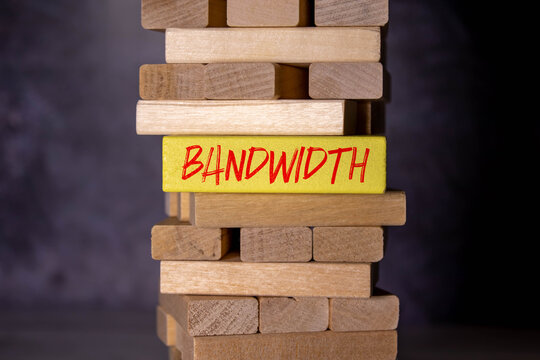 Financial concept meaning Burstable Bandwidth with inscription on the sheet