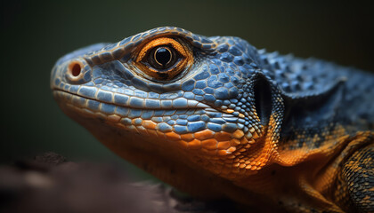 Fototapeta premium close up of iguana