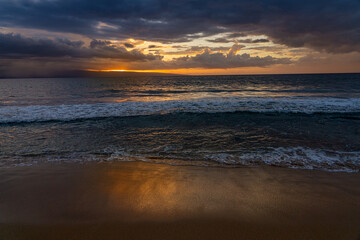 Obraz premium Maui Sunset Series - Dusk