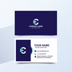 Vector Modern Creative and Clean Business Card Template