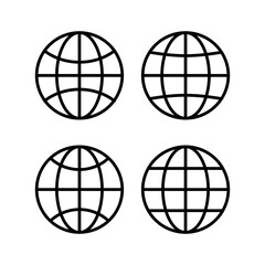 Web icon vector illustration. go to web sign and symbol. web click icon. Global search icon