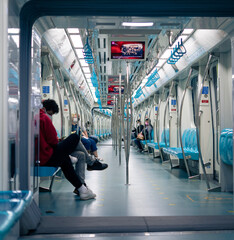 people in subway