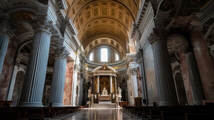 Fototapeta premium Rome's Beautiful Churches