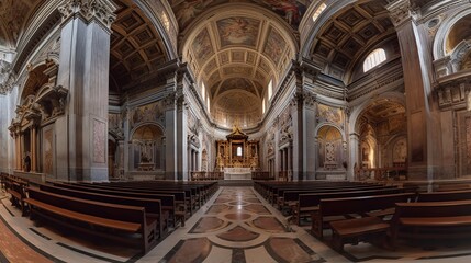 Fototapeta premium Rome's Beautiful Churches