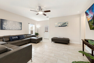 a home living room 
