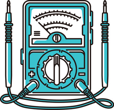 電気・電子回路を試験（テスト）または測定するテスター（回路計）